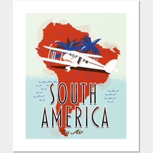 South America Posters and Art